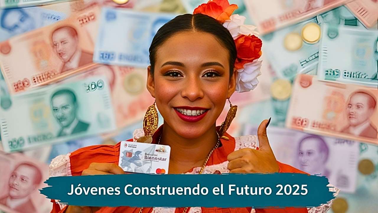 Jóvenes Construyendo el Futuro 2025: $7,572 mensuales, quién puede participar y fechas de depósito