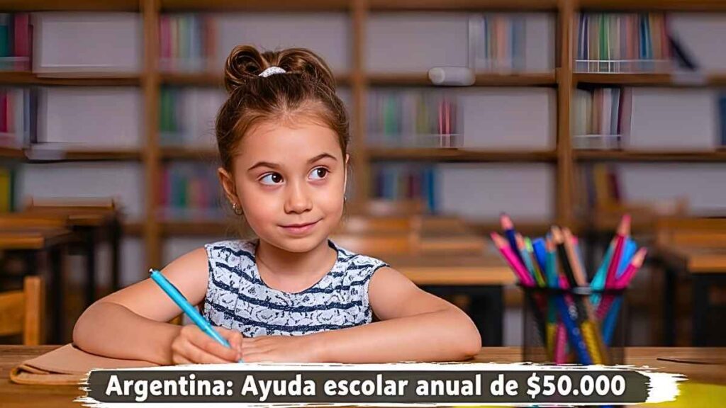 Argentina: Ayuda escolar anual de $50.000 – cómo solicitarla y cuándo se acredita en diciembre