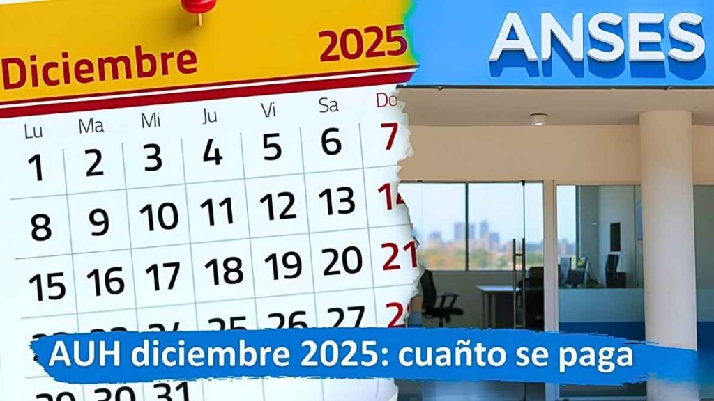 AUH diciembre 2025: cuánto se paga, quiénes lo reciben y calendario oficial de ANSES