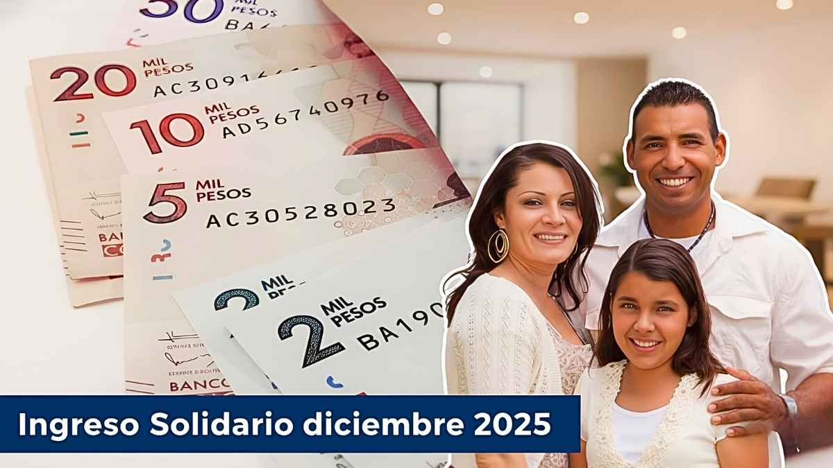 Ingreso Solidario diciembre 2025: montos actualizados, quién accede y ciclo de pagos