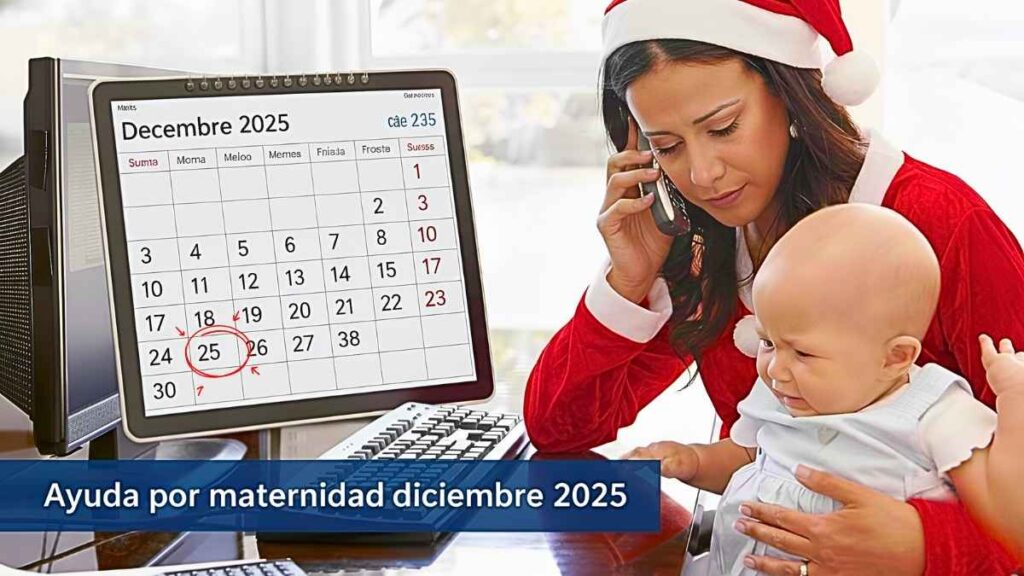 Ayuda por maternidad diciembre 2025: cuánto se cobra, requisitos y fechas de ingreso