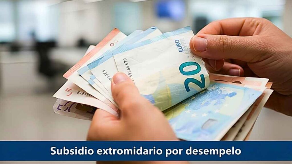 Subsidio extraordinario por desempleo: €480 mensuales, quién lo recibe y cómo solicitarlo en diciembre