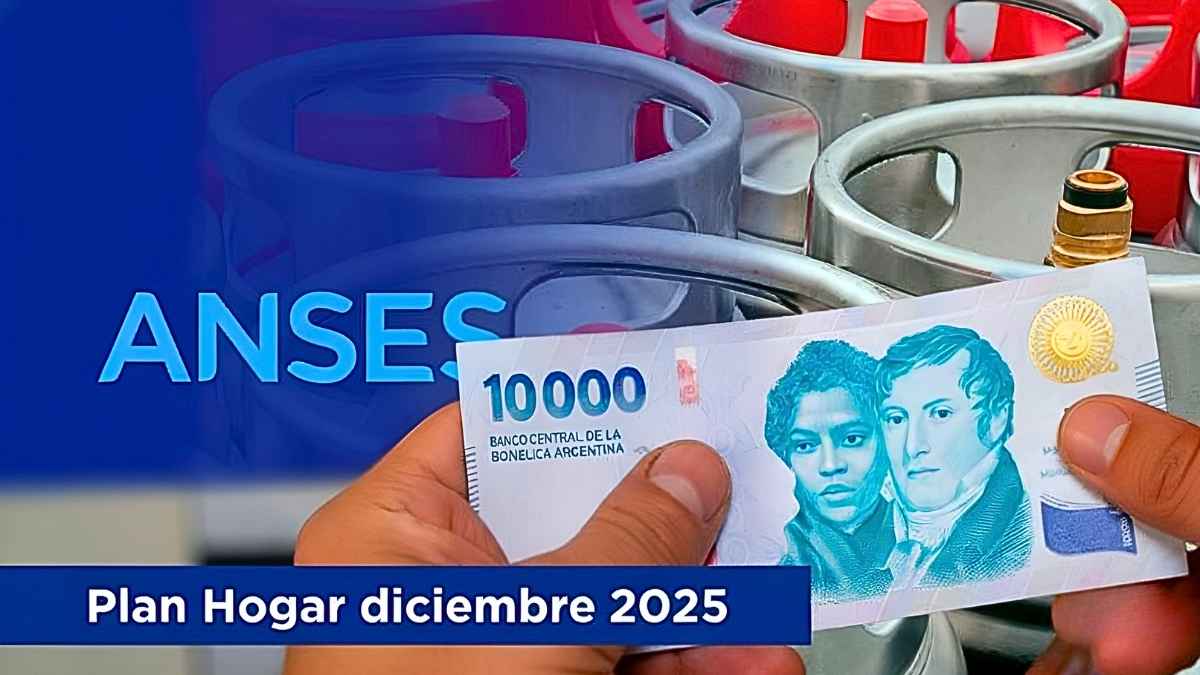 Plan Hogar diciembre 2025: garrafa social de $2.500, quién la recibe y cómo inscribirse