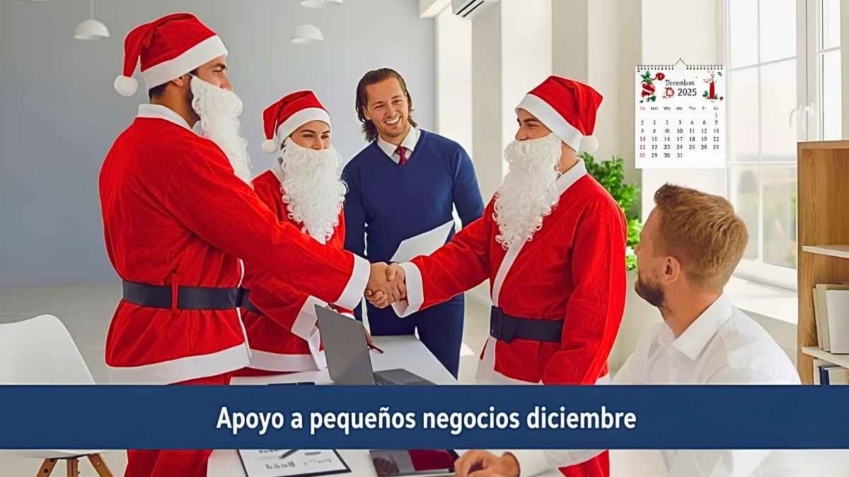 Apoyo a pequeños negocios diciembre: hasta $25,000, cómo solicitarlo y cuándo llega el depósito